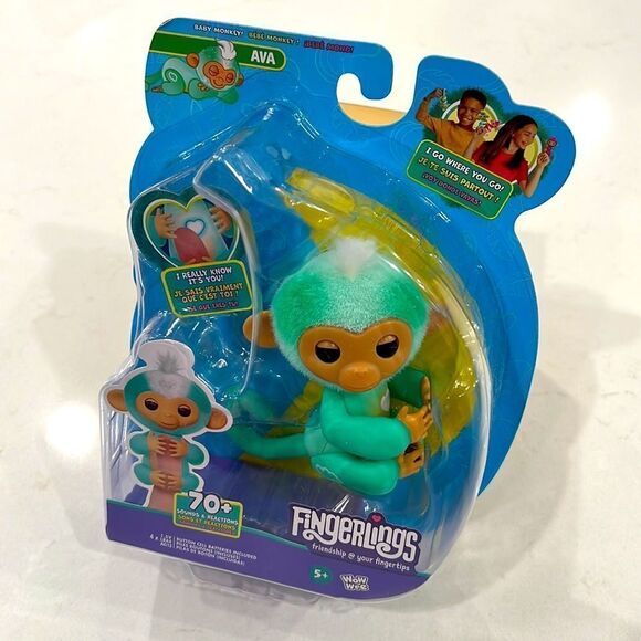 AVA Monkey Fingerling NWT 2023 Hot Christmas Toy! - Picture 2 of 3